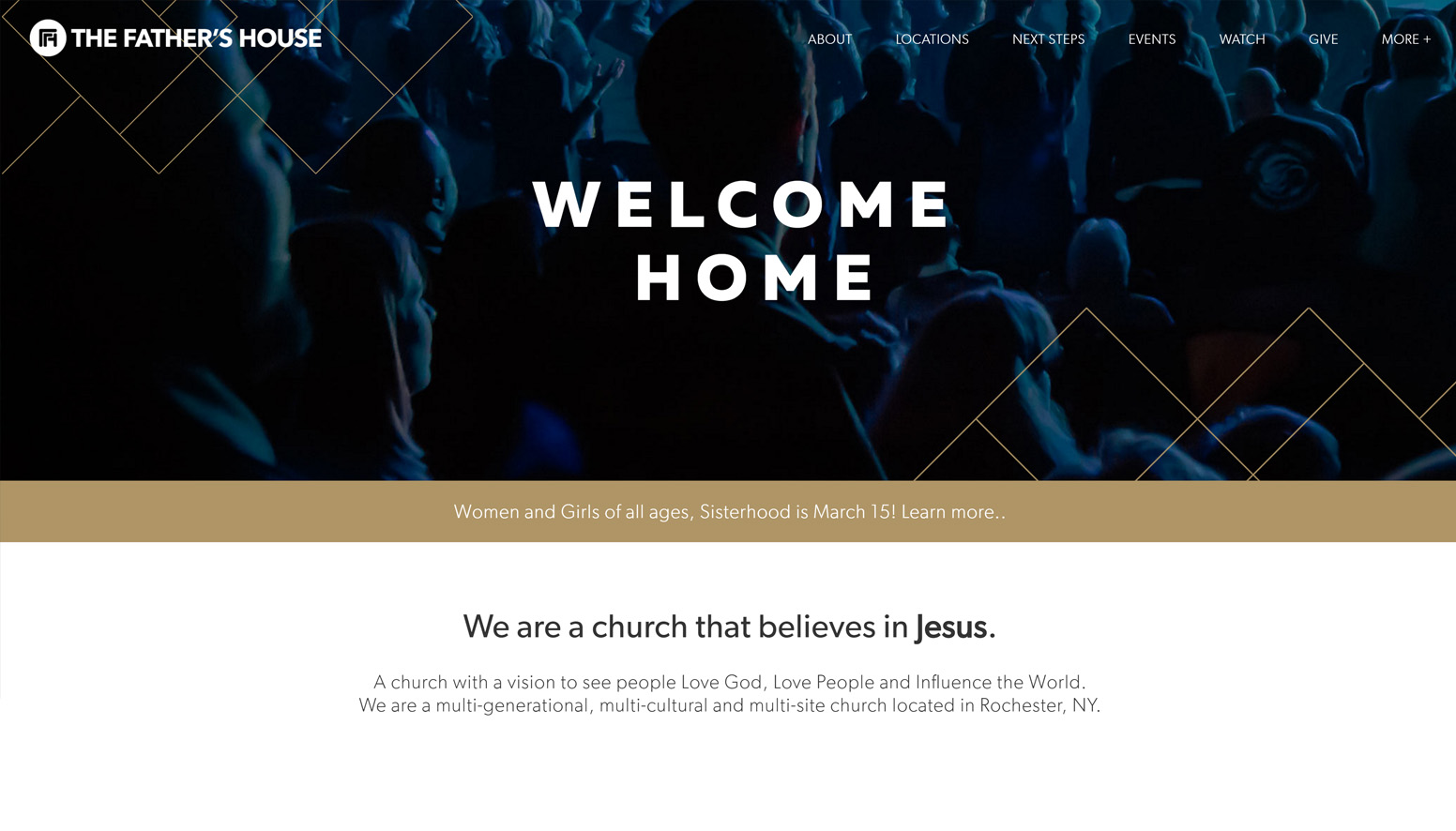 The Father's House - Church Website