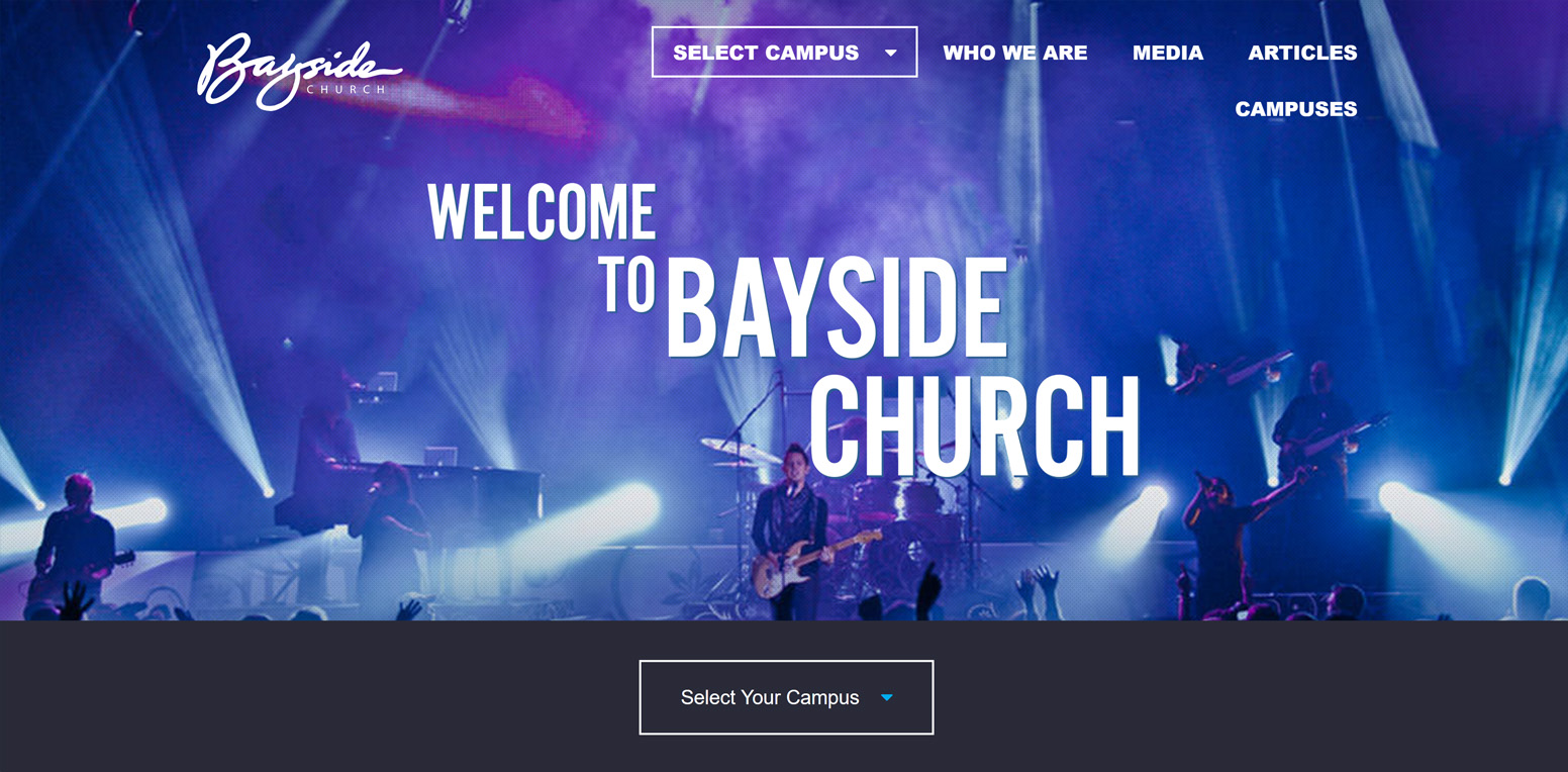 Bayside Church's Website