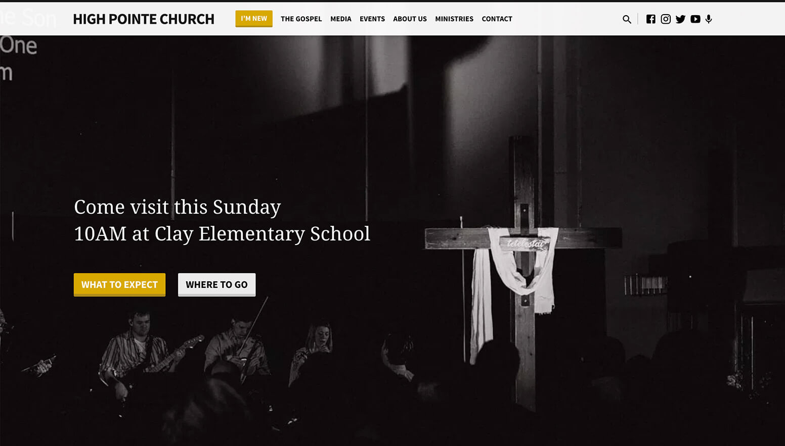 High Pointe Church Website